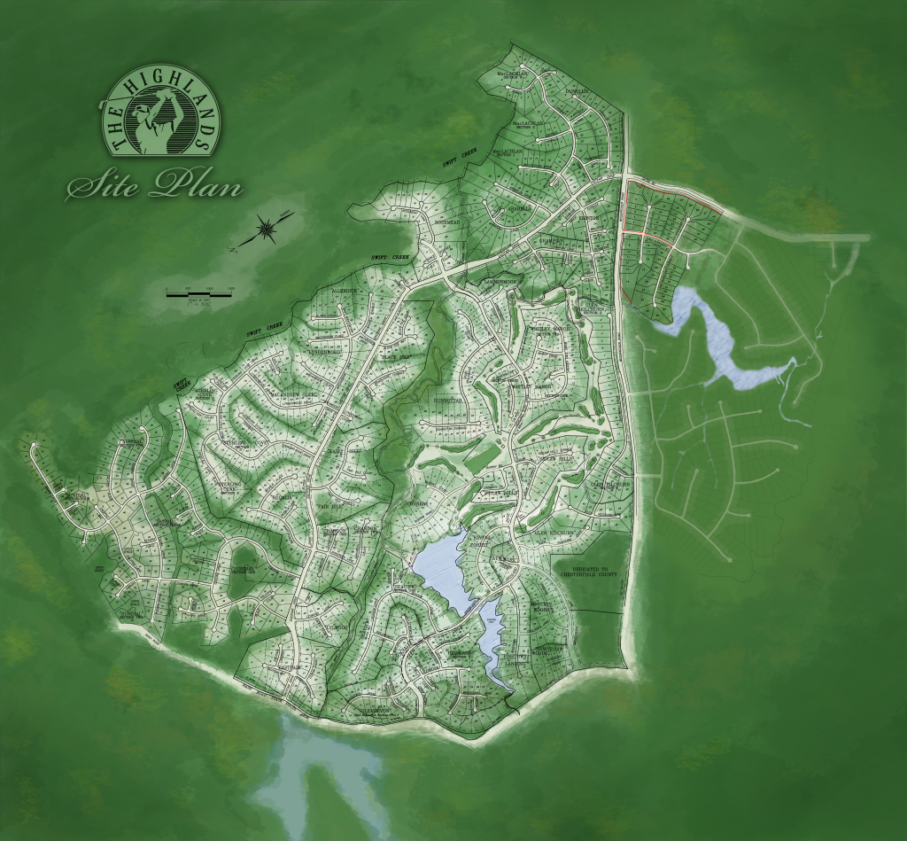 HighlandsSitePlan2016 The Highlands Chesterfield VA